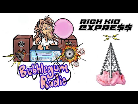 RICH KID EXPRESS - Bubblegum Radio - (glam rock, classic rock style music)