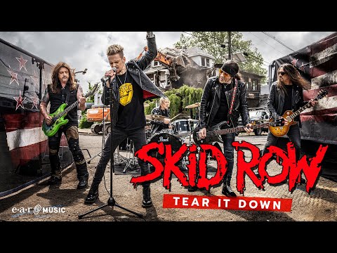 Skid Row &Amp;#039;Tear It Down&Amp;#039; - Official Video - From The New Album &Amp;#039;The Gang&Amp;#039;S All Here&Amp;#039;