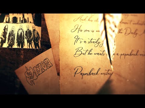 Saxon - Paperback Writer (Official Lyric Video)